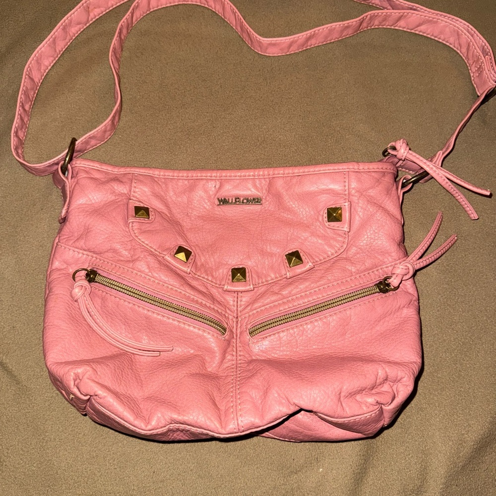 Wallflower Blush Pink Crossbody Bag